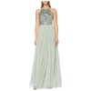 Maya Deluxe Women's Maxi Dress, Bridesmaid Halterneck, Sequins-Decorated Prom Wedding