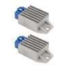 2PCs Golf Cart Voltage Regulartor 12V JF2‑81910‑01‑00 Replacement for G8