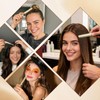 Teasing Brush for Fine Hair, Boar Bristle Styling Brush with