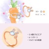 K.L.Y Women's Ring, Popular, Rabbit, 925 Silver, Cubic Zirconia, Moonstone,