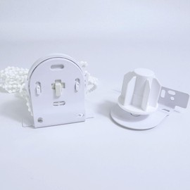 1 1/2" 38mm Roller Blind Clutch Replacement Kit with Plastic Bead Chain, End Plug, Metal Brackets & Bead Chain Connectors