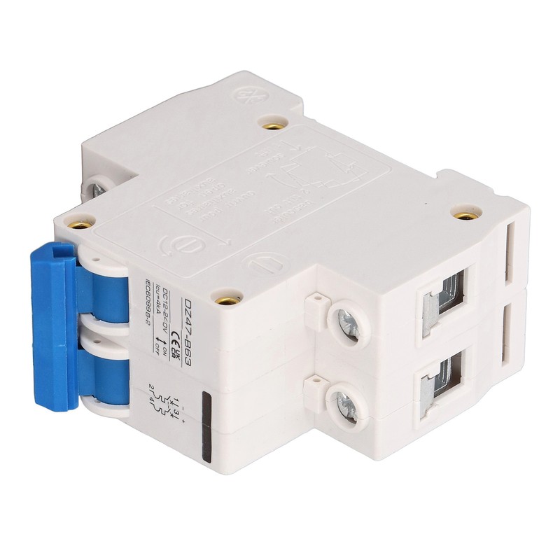 2P Photovoltaic DC Circuit Breaker High Sensitivity Overload Protection Switch