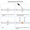 MAOXWY LED Strip Light Connector Kit, Led Strip Accessories Set