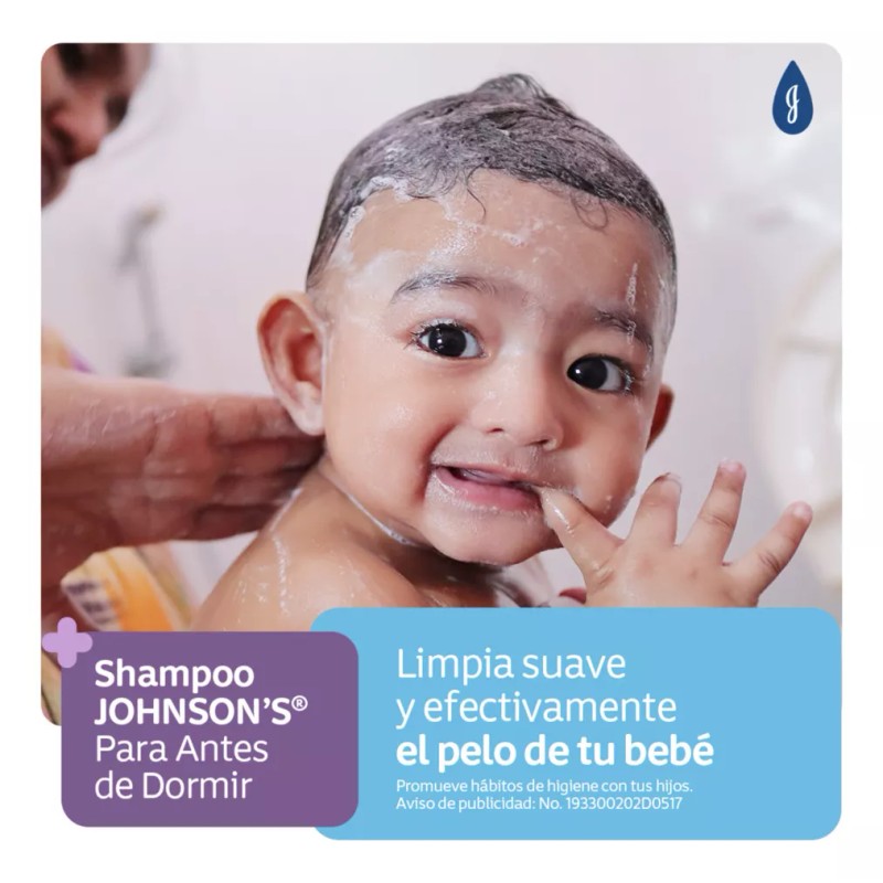 Johnson's Shampoo Para Bebé Johnson's Antes De Dormir 400 mL