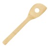 Bamboo Serving/Cooking Utensils - B20 - Curved Spatula/Paddle with Hole