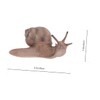 SAFIGLE 2pcs Snail Model Toys Snail Toy Simulation Animal Figures