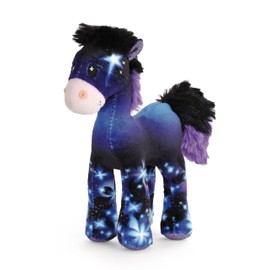 NICI Cuddly Toy Pony Starflower 16 cm - Soft Plush Stuffed Toy, Cute Plush Toy for Cuddling and Playing, for Children & Adults, 48752, Great Gift Idea, Blue