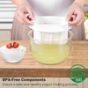 Greek Yogurt Strainer, 2QT Greek Yogurt Maker with Ultra-Fine Mesh