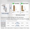 Chibery 4 Pack 3/4" Full Overlay Soft Close Concealed Hinge