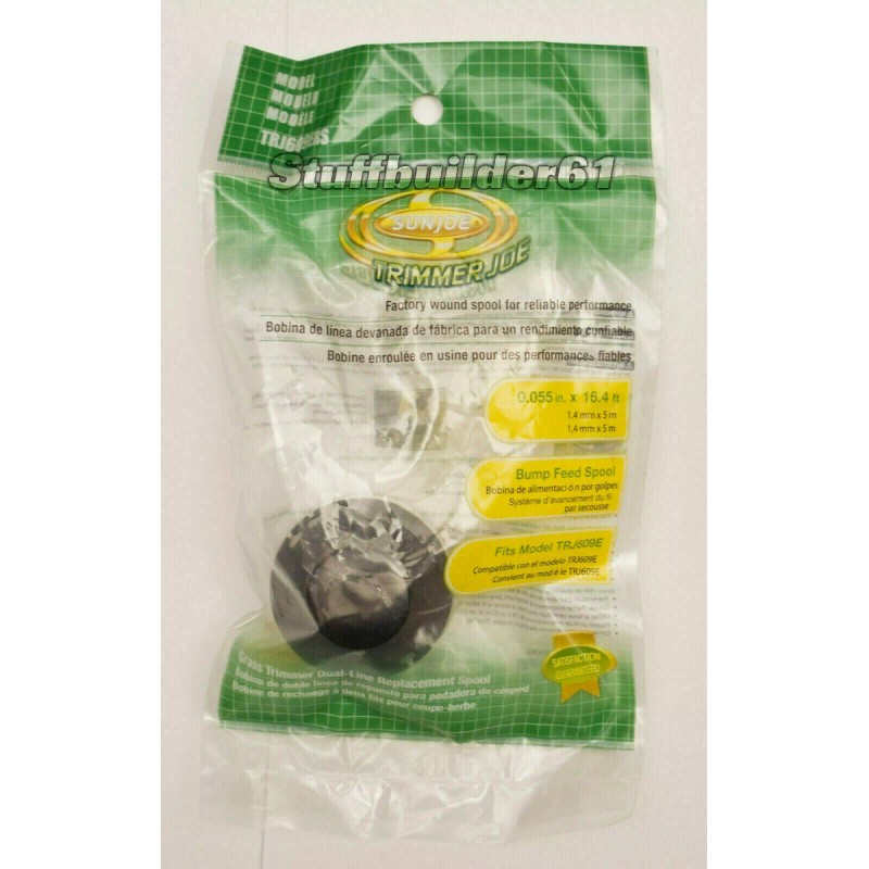Sun Joe TRJ609ERS 16.4ft (5m) Replacement Trimmer Weedwacker Line Spool