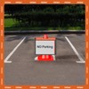 HiGiant 12 Pcs Traffic Cone Sleeve with Pockets for Caution,