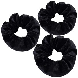 Evergreen Labs Secret Scrunchies Hair Scrunchies with Money Hideaway and Hidden Safe - Travel Gadgets for Women, Secret Hiding Place for Valuables, Hair Tie Pouch with Zip, Pack of 3