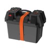 Litime Portable Battery Box Fits Group 24/27 Size Batteries for