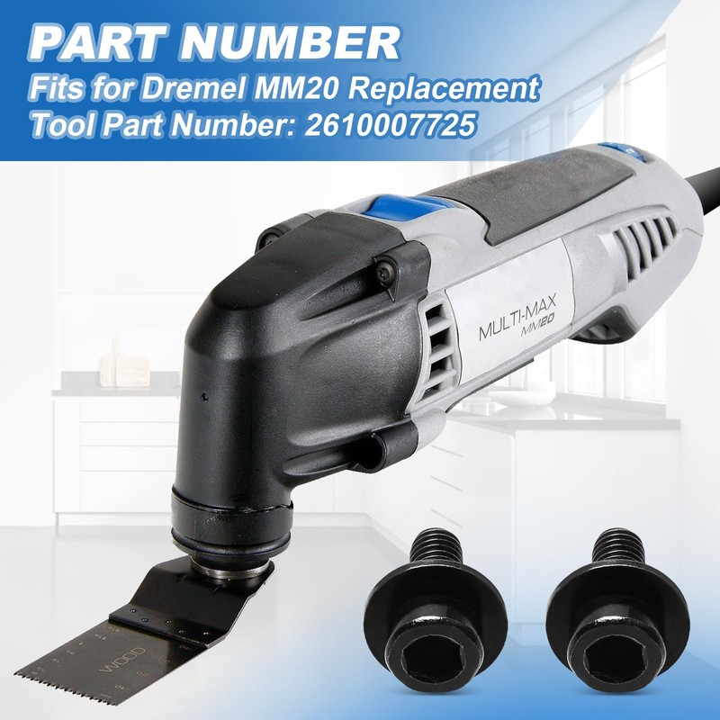 2610007725 M6 Captivated Screw fits for Dremel MM20,Replace for Bosch