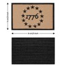 1776 Patriot Tactical Morale Patch Milltary Bordado Aplique Gancho y