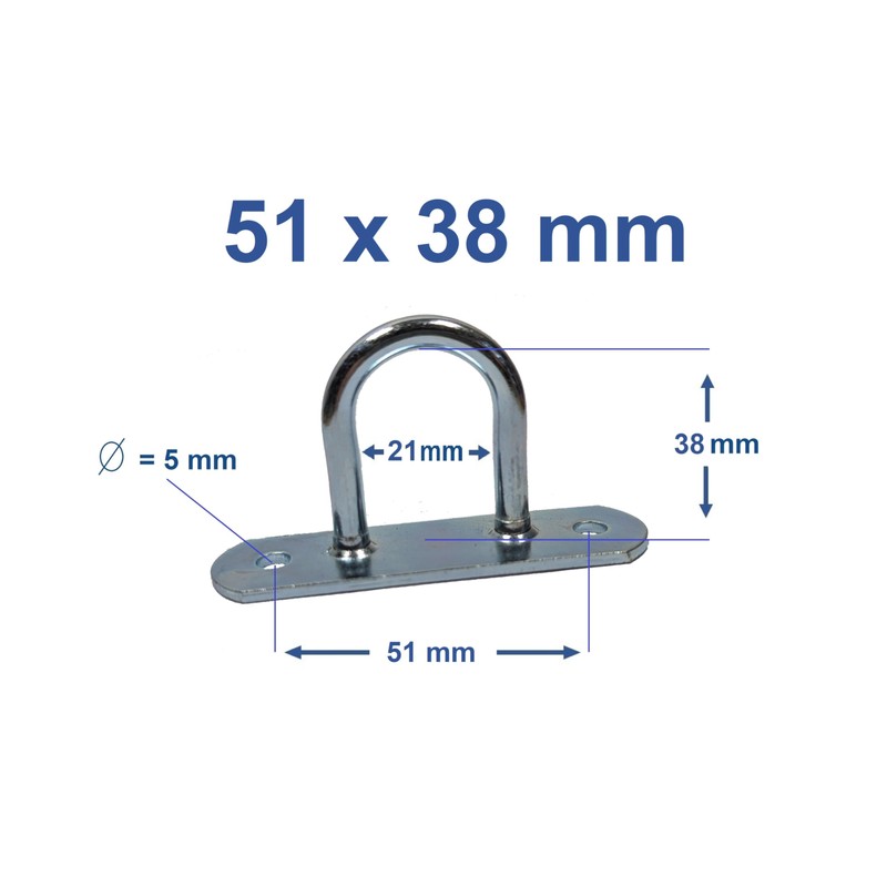 EnB, Clamp Clamp, Various Sizes, Extremely Resistant for Tarpaulin Attachment