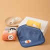 Hand Towel Hand Towel Colorful Square Microfiber Hand Towel 1P ELT-002 Orange/ONE 4ea
