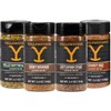 Yellow-Stone Seasonings Gift Pack - Cattleman Steak, Cowboy BBQ, Smoky