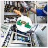 sourcing map 5 Pcs Ground Bus Bar Terminal Grounding Bar