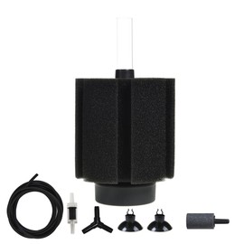 ALEGI Aquarium Sponge Filter with Air Stone 50 Gallon,Fish Tank Sponge Filter 55 Gallon for Breeding Fry Betta Shrimp (1 pcs)