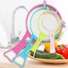 4Pcs Plastic Mesh Strainer Colander Set, Food Soy Milk Flour
