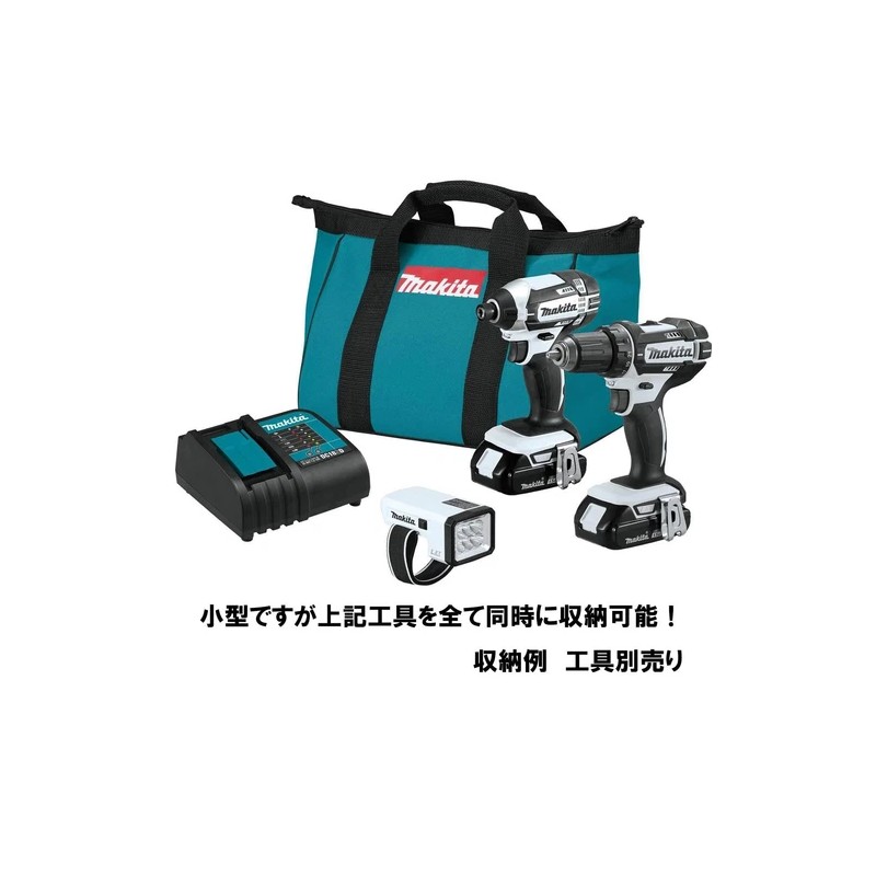 Makita Portable Turquoise Tool Box for Makita Power Tools Contractor