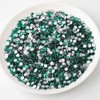 Beadsland 2880pcs Flat Back Crystal Rhinestones Round Gems for Nail