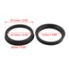 sourcing map Set of 4 Car Centring Rim Hub Centre