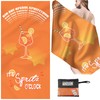 Aperol Spritz Design Beach Towel, XXL Beach Towel, 90 x