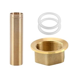 Tap Extended Height, M30 x 10 cm Lock Nut Kit, Extension Threaded Pipe, Tap Extension with Threaded Pipe, Shaft Nuts, Tap Extension, Nipple Lock Nut Kit