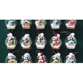 Anthropologie New Boxed Anthropologie Arctic monogram ornament letter L Christmas Holiday Tree