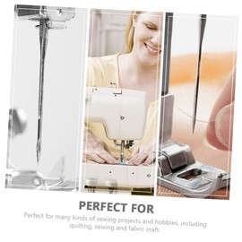 SEWACC 60Pcs Professional Sewing Machine Needles Side Opening Kit for Home Use Compatible with Various Fabrics Includes Ha to Ha for Craft and Woven Materials