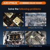 Ezexpreze Pair Engine Valve Covers Compatible with 2005-2019 Nissan Frontier