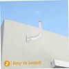 KICHOUSE Outdoor Antenna Mounting Pole for Wireless Bridges Enhance Signal