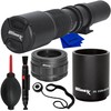 Ultimaxx High-Power 500mm (w/Converter 1000mm) f/8 Manual Preset Telephoto Lens