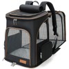 Lekereise Large Cat Backpack Carrier Expandable Pet Carrier Backpack for