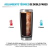 Termo De Acero Inoxidable Vaso Termico Doble Pared 2 Piezas