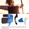 Rustic Leather Archery Finger Tab Right Hand Archery Finger Guard
