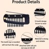 12Pcs Chunni Clips with Safety Pins for Hijab,Strong U-Shape M/etal