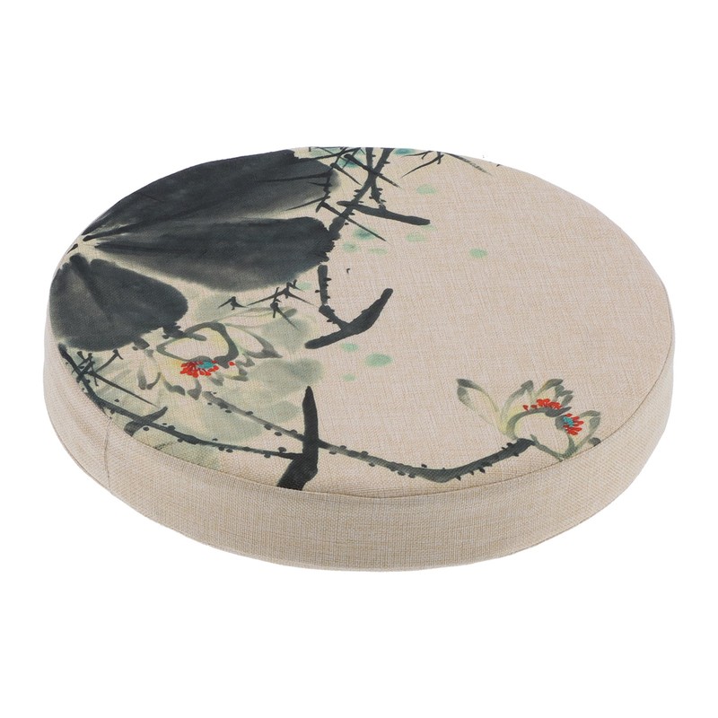 Cushion DirtResistant Removable Washable Chinese Style Cotton Linen Fabric Comfortable