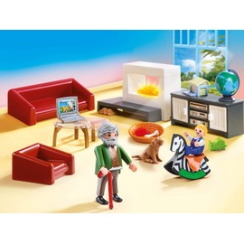 PLAYMOBIL 70207 - Salon avec cheminee