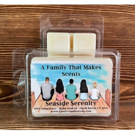 Seaside Serenity Wax Melts - Strong Scented Wax Melts - Long Lasting - Pet Friendly - Hand-Poured - Scented Wax Tarts - Pet Friendly - Choose From Over 100 Scents.