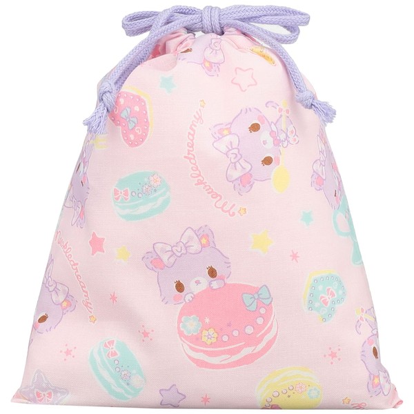 Takanami Create 086485 Mukle Dreamy Drawstring [Character Accessory Storage] S