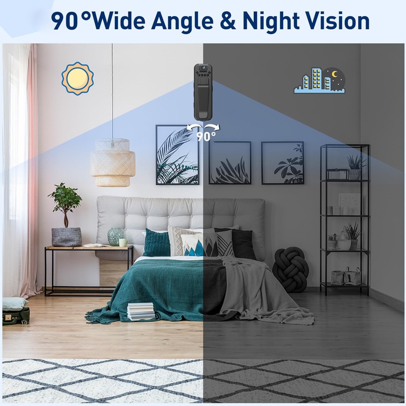 Elprico Mini motion camera, application conference hotspot camera, 1080P stereo