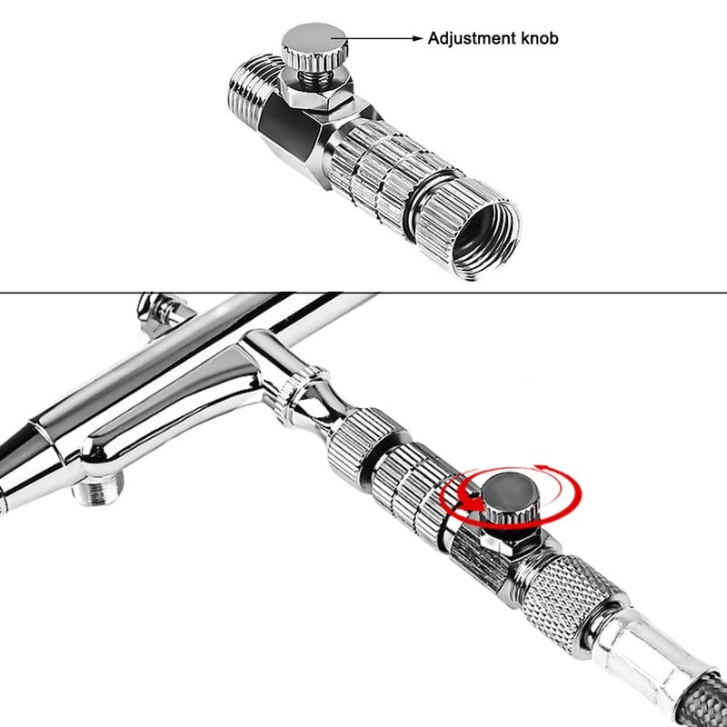 1/8 Inch Airbrush Quick Connect Coupling, Red Air Brush Adapter