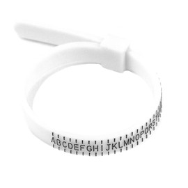 Metal Ring Sizer Finger Size Gauge Measure Men Women A-Z Reusable Band Tool Set Wedding Engagement UK British Standard Professional Sizing Jewellery Measuring
