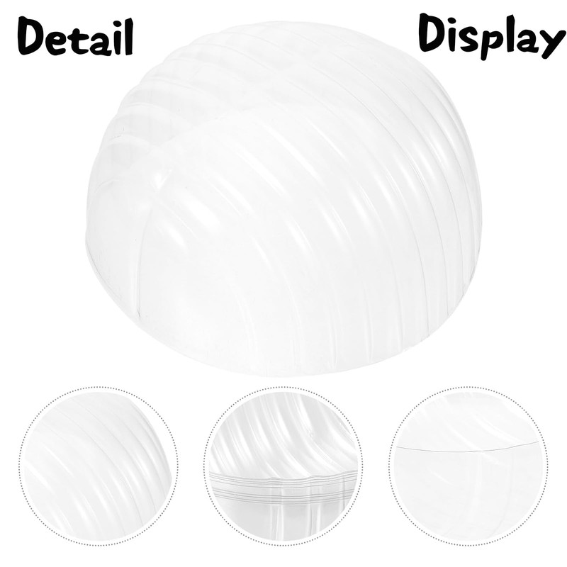 16PCS Hat Shaper Inserts for Baseball Caps, Clear Plastic Display