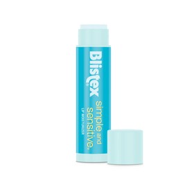 Blistex Simple & Sensitive Lip Balm, 0.15 Ounce Tube – Hypo-Allergenic Unflavored Lip Balm, Gentle Lip Moisturizer For Dry Lips, Contains Shea & Cocoa Butter