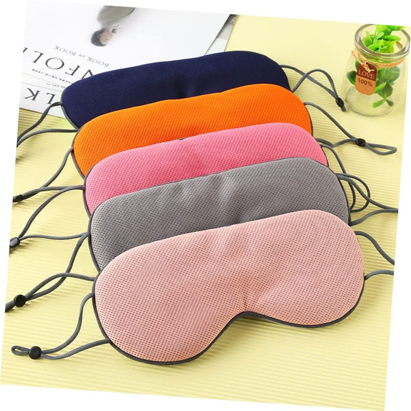 SAFIGLE 1pc Dual Sided Sleep Eye Mask Breathable Silk Eye