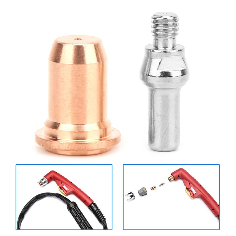 10 Pcs Plasma Electrode 52582 and 10 Pcs Tip Nozzle